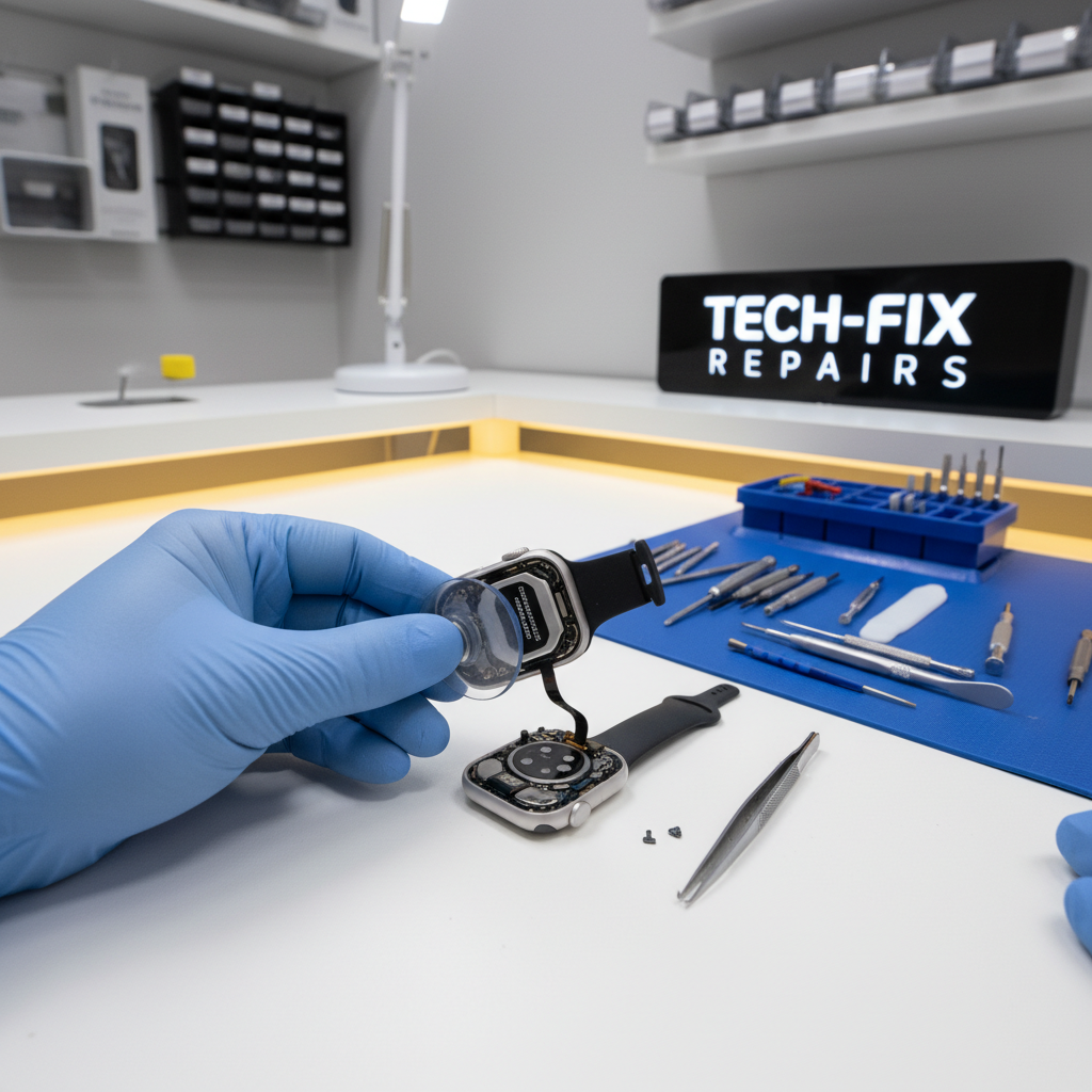 Apple Watch repair service with screen and battery replacement in Pune by iPhone Repair 30 Min