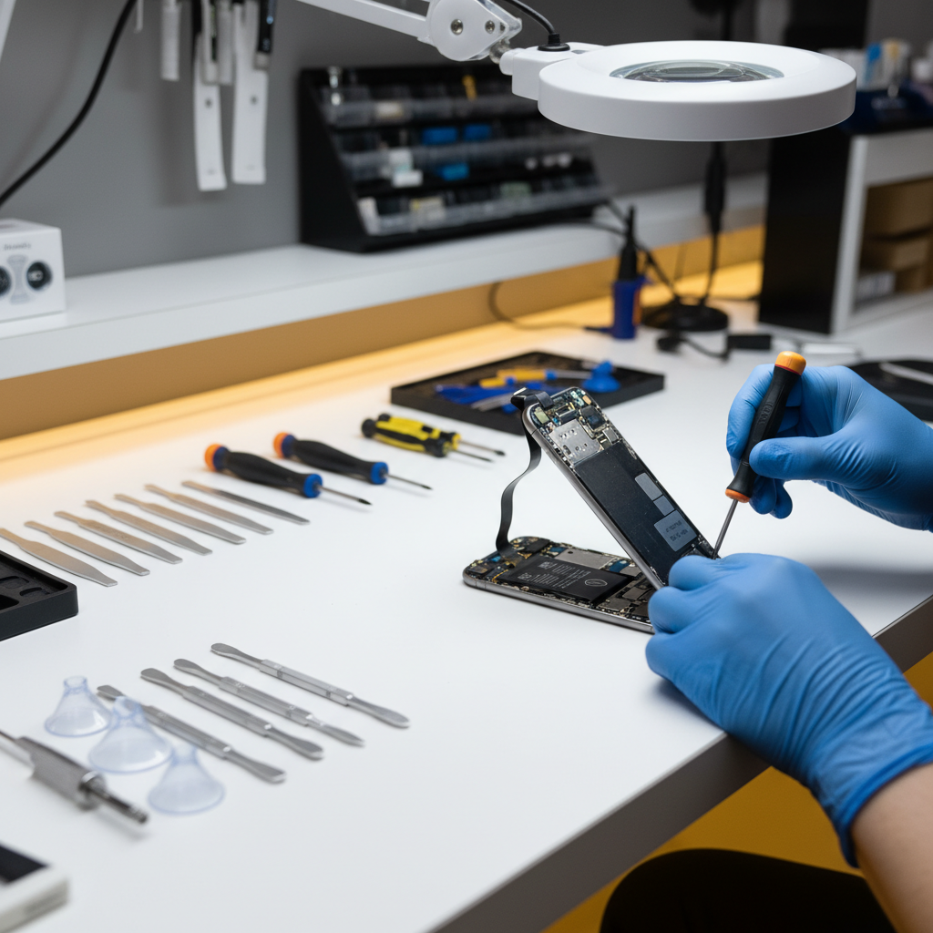 iPhone repair shop near me with genuine parts in Pune