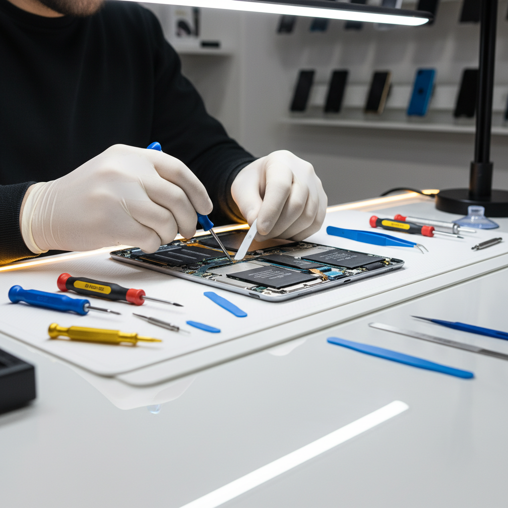 iPad repair near me Pune showing screen and battery replacement services