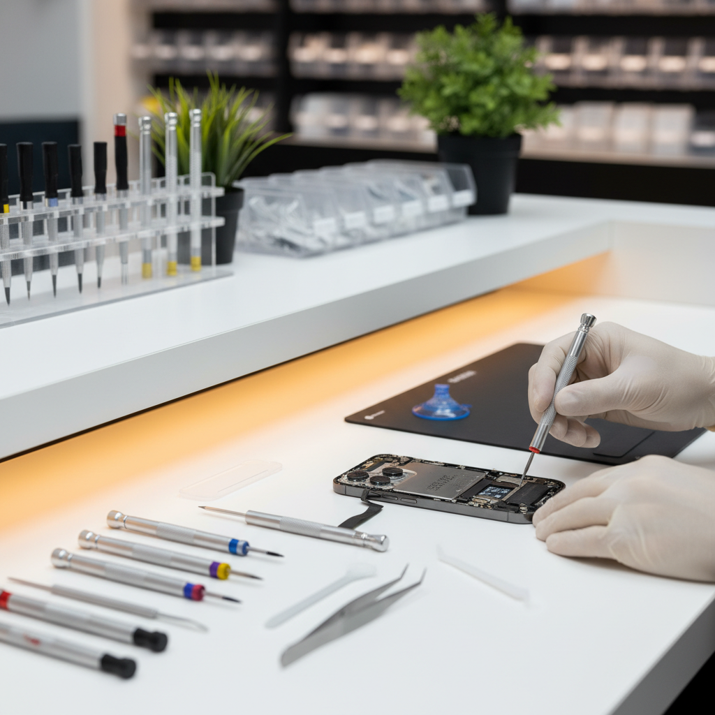iPhone 14 screen repair with original parts in Pune by iPhone Repair 30 Min technician