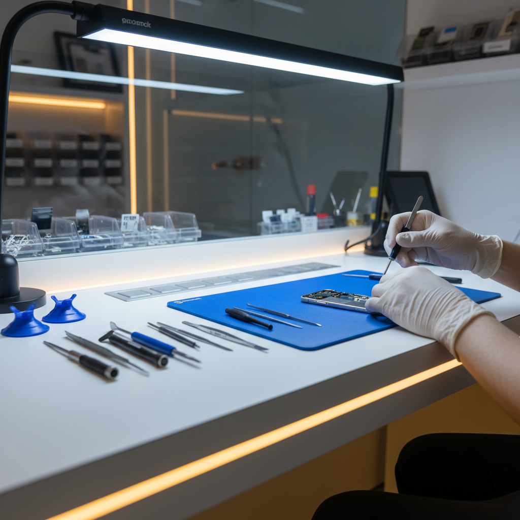 Trusted iPhone service center near me in Pune with expert technicians repairing iPhone