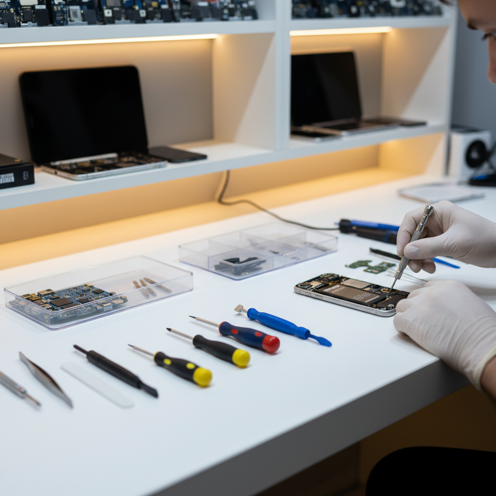Apple repair services including iPhone, MacBook, iPad, and Apple Watch in Pune