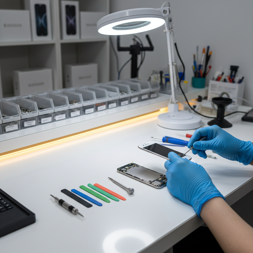 Apple repair near me Pune technician repairing iPhone and MacBook