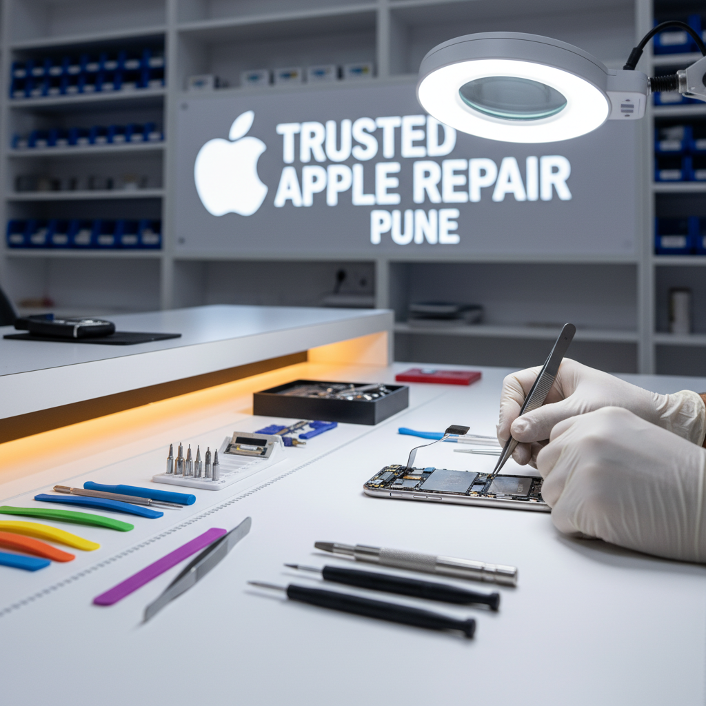 Apple repair service near me Pune including iPhone MacBook iPad repairs
