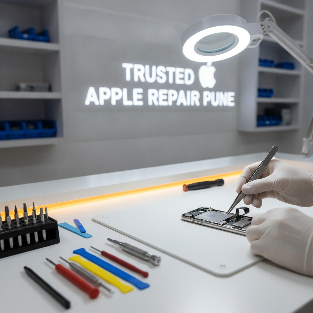 Trusted Apple Repair Near Me Pune | iPhone MacBook iPad Trusted Apple repair near me Pune for iPhone, MacBook, iPad, and Apple Watch devices