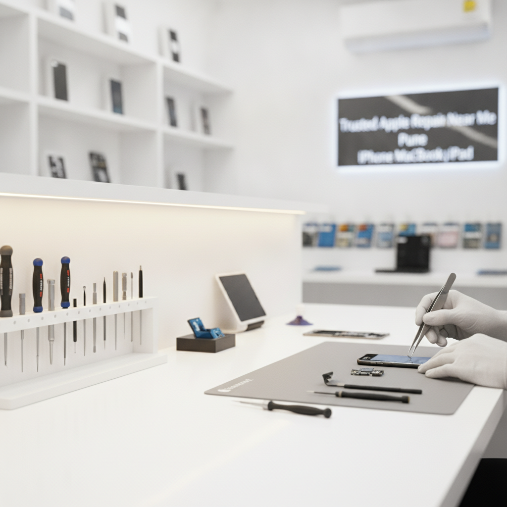 Trusted Apple repair near me Pune for iPhone MacBook iPad Apple Watch