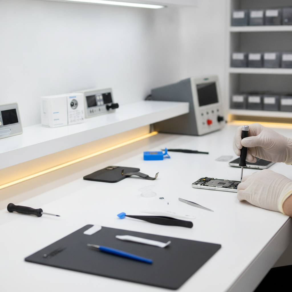 Apple repair near me Pune with iPhone Repair 30 Min technicians fixing iPhone devices