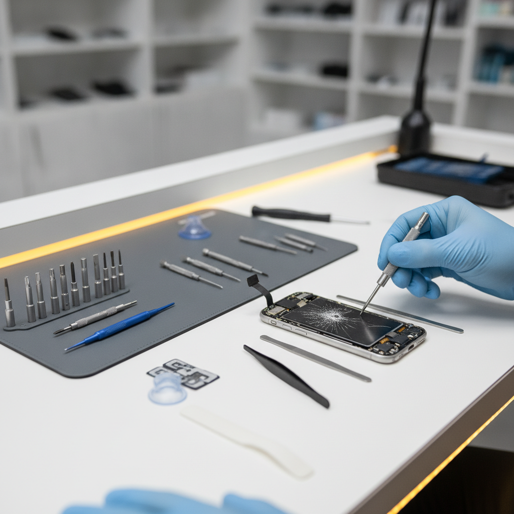 iPhone screen repair lifetime warranty service at iPhone Repair 30 Min Pune