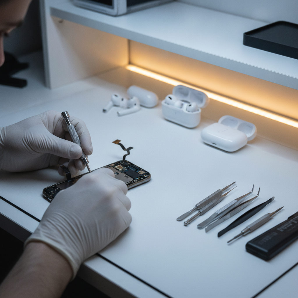 AirPods Repair Pune | Pro, 3 & 2 Connectivity Fixed Fast AirPods repair service in Pune restoring connectivity and audio quality