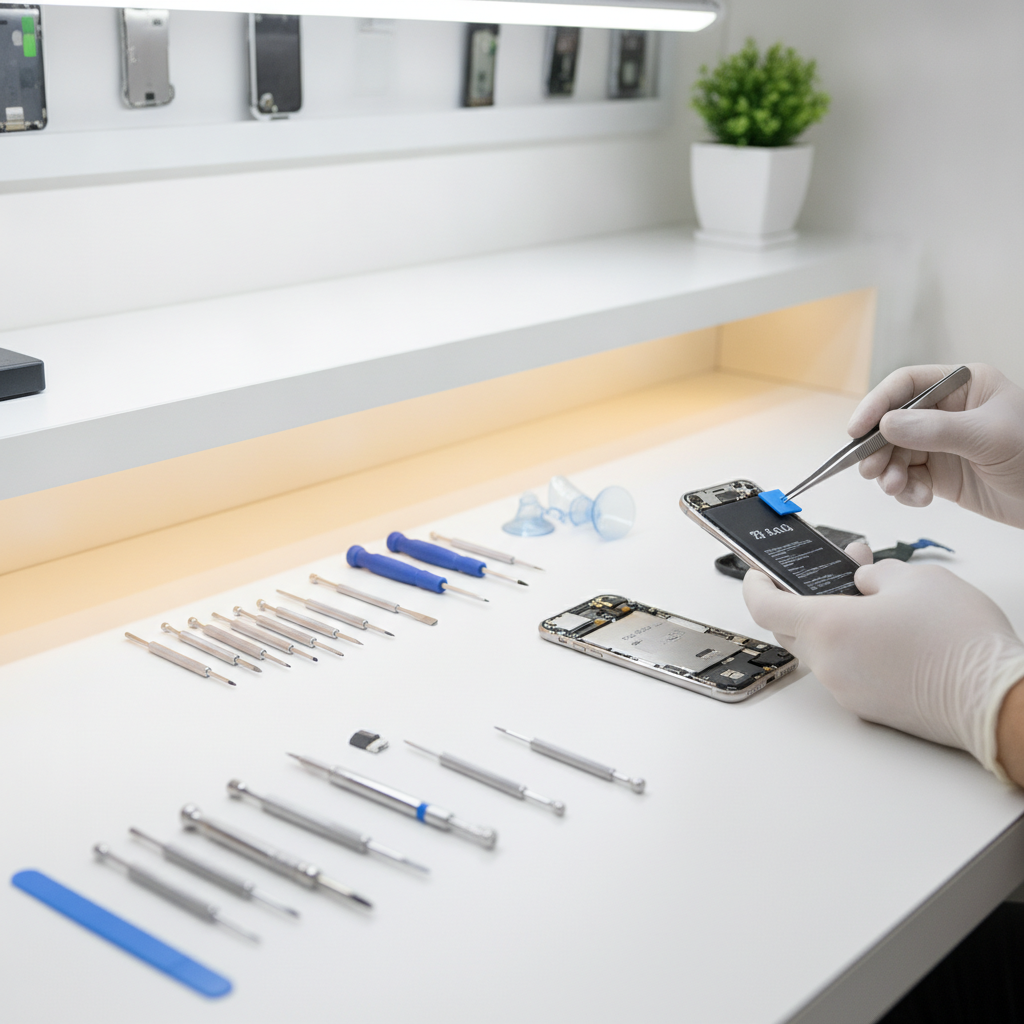 iPhone battery health expert service in Pune repairing smartphone