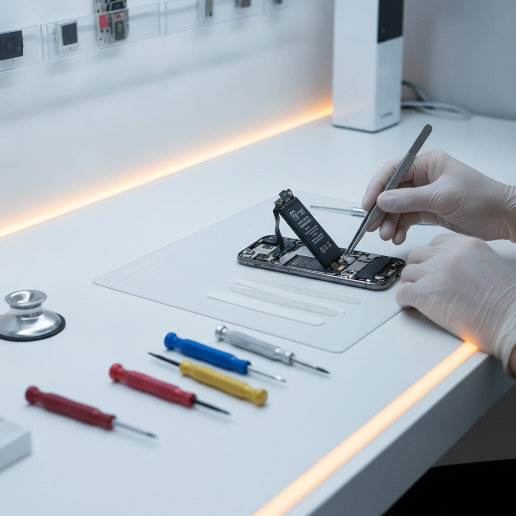 iPhone battery health check and replacement service in Pune by iPhone Repair 30 Min