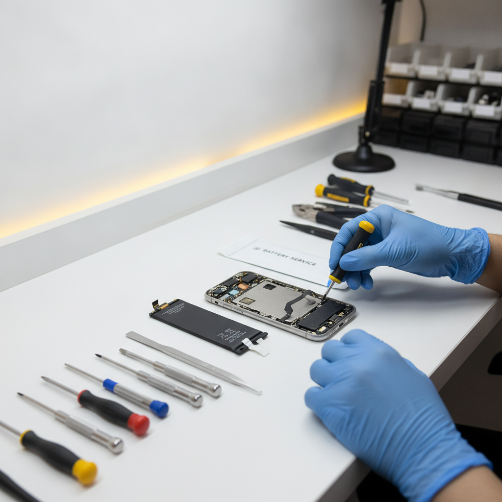 iPhone battery health service expert repair in Pune by iPhone Repair 30 Min