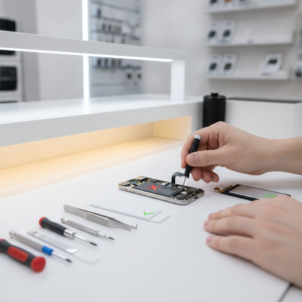 iPhone battery health check and replacement service in Pune by iPhone Repair 30 Min