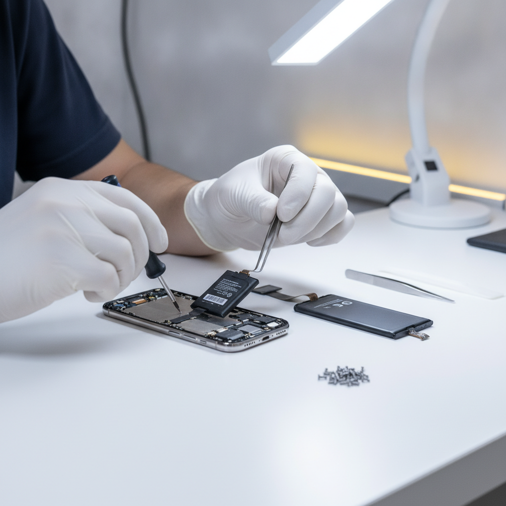 iPhone battery health check and replacement service in Pune at iPhone Repair 30 Min