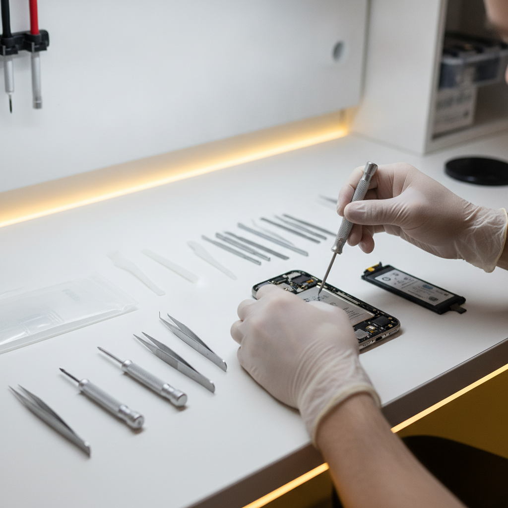 iPhone battery health check and replacement service in Pune at iPhone Repair 30 Min