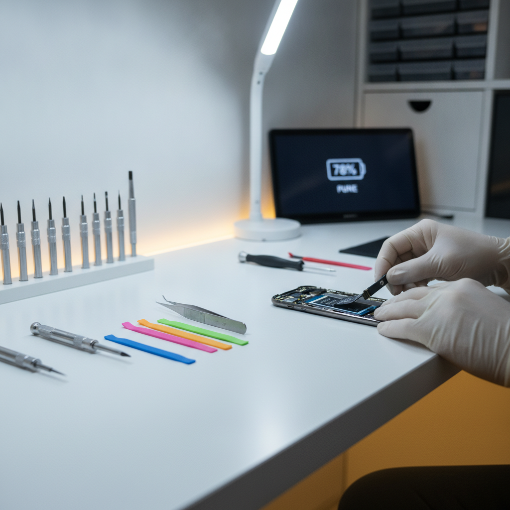 iPhone battery health check and replacement service in Pune by iPhone Repair 30 Min