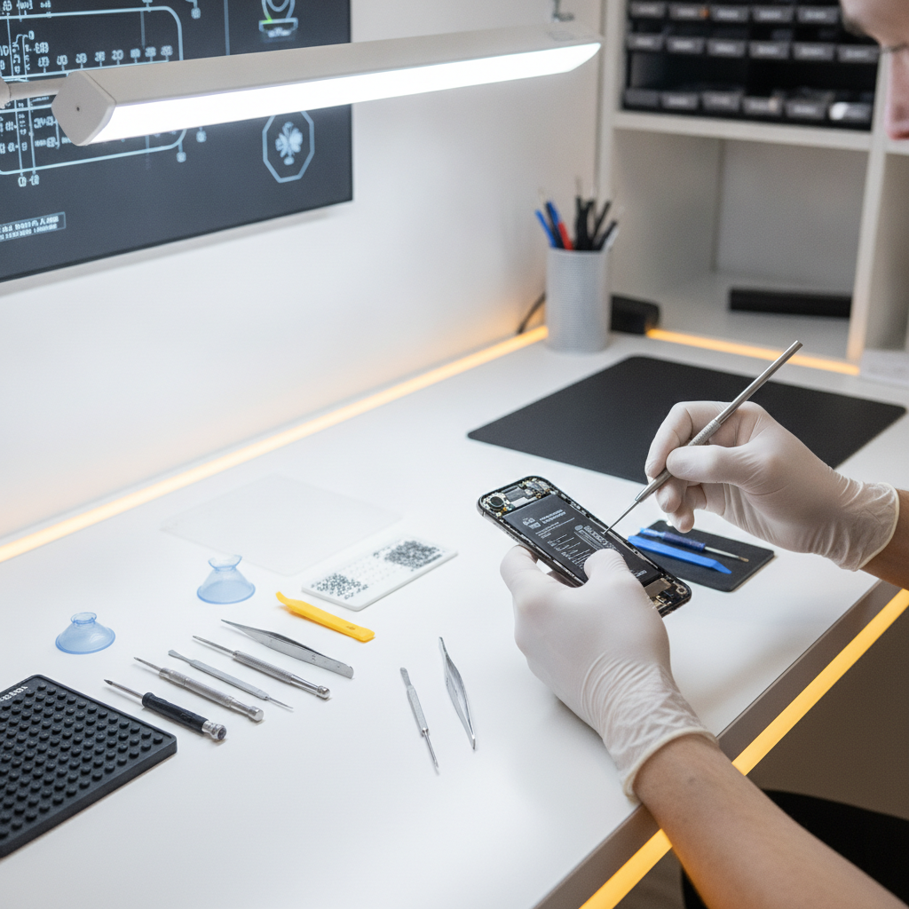 iPhone battery health check and replacement service in Pune at iPhone Repair 30 Min