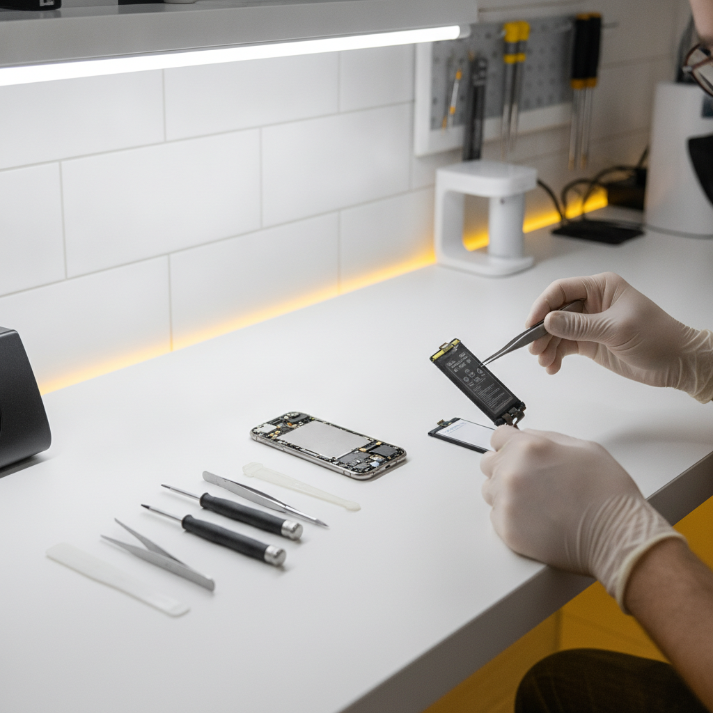 iPhone Battery Health Pune: Below 80%? Expert Fix Here iPhone battery health check and replacement service in Pune at iPhone Repair 30 Min