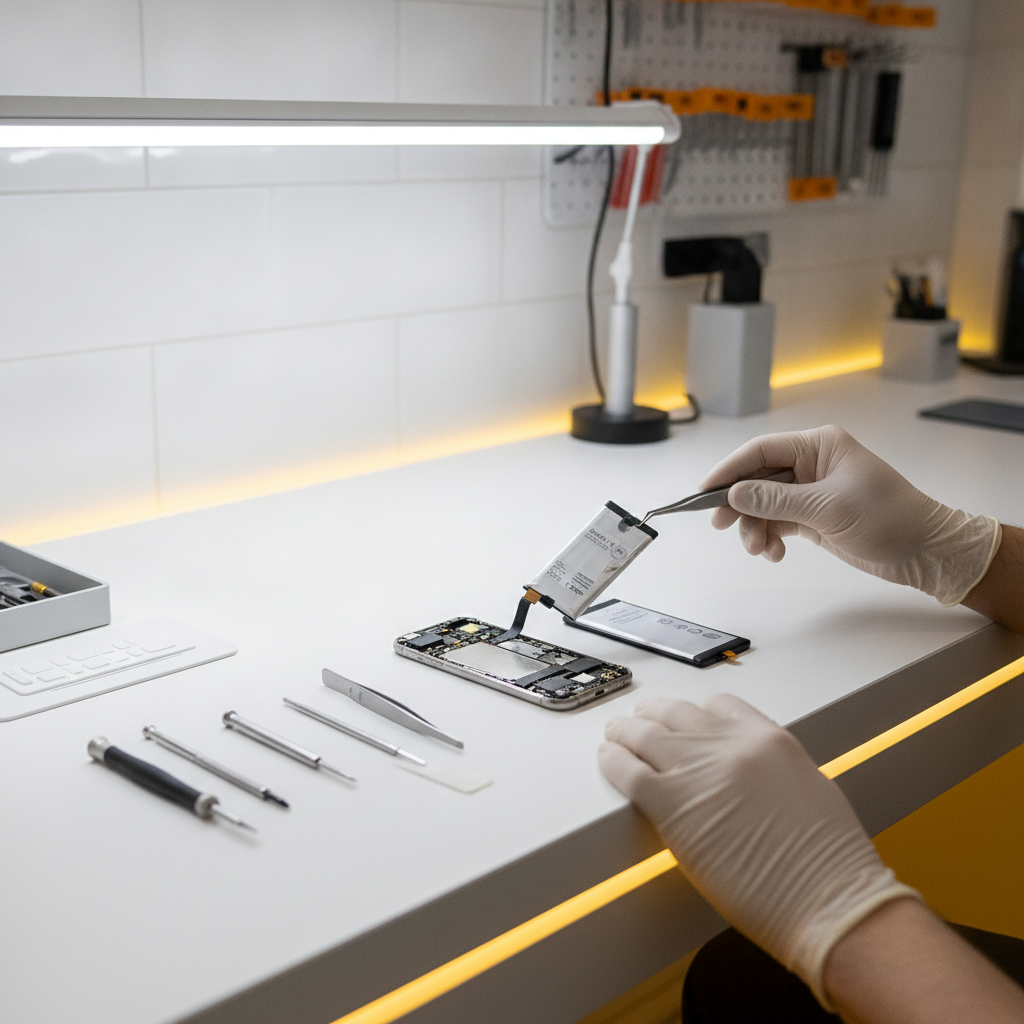 iPhone Battery Health Pune: Below 80%? Expert Fix Here iPhone battery health check and replacement service in Pune at iPhone Repair 30 Min