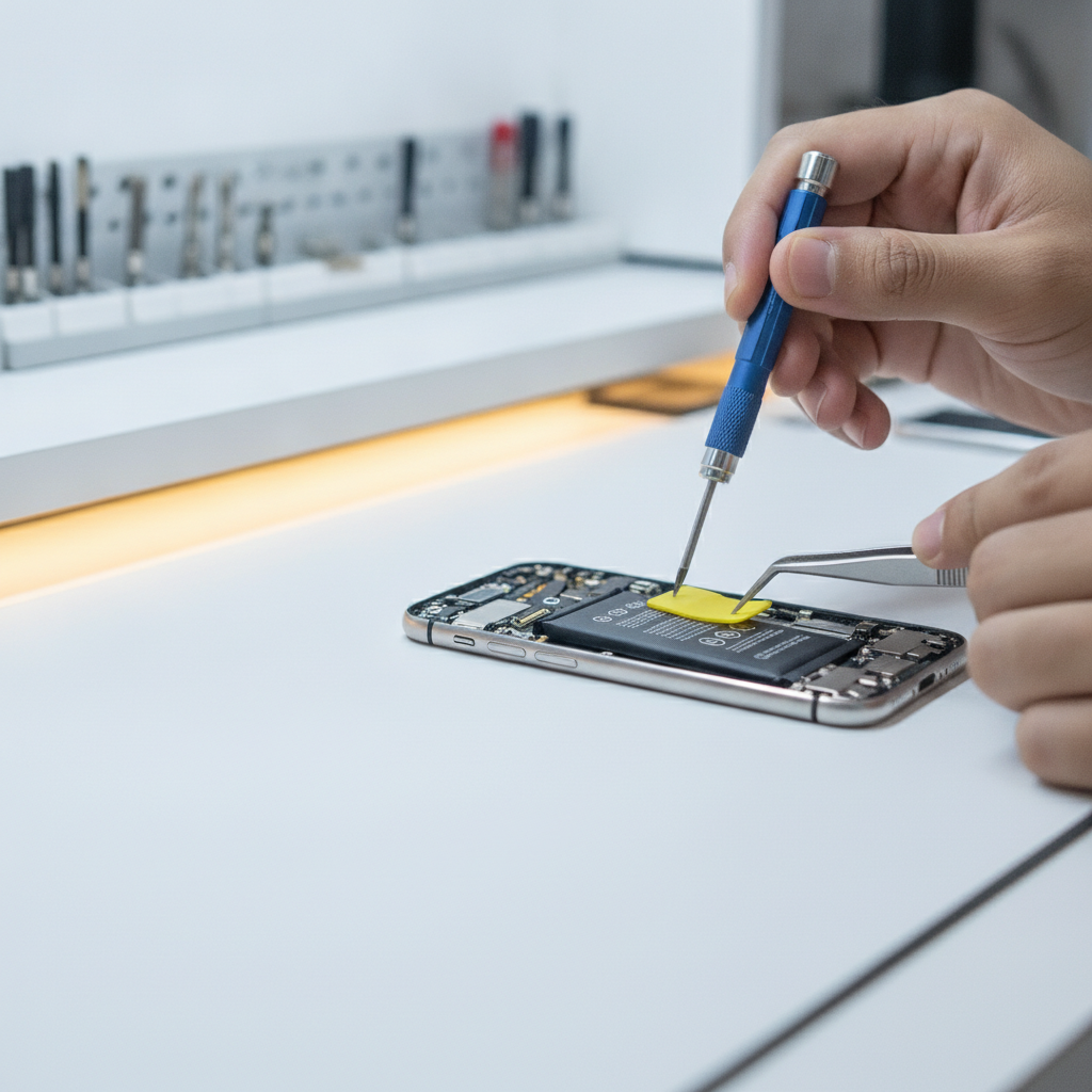 iPhone battery health check and replacement service in Pune