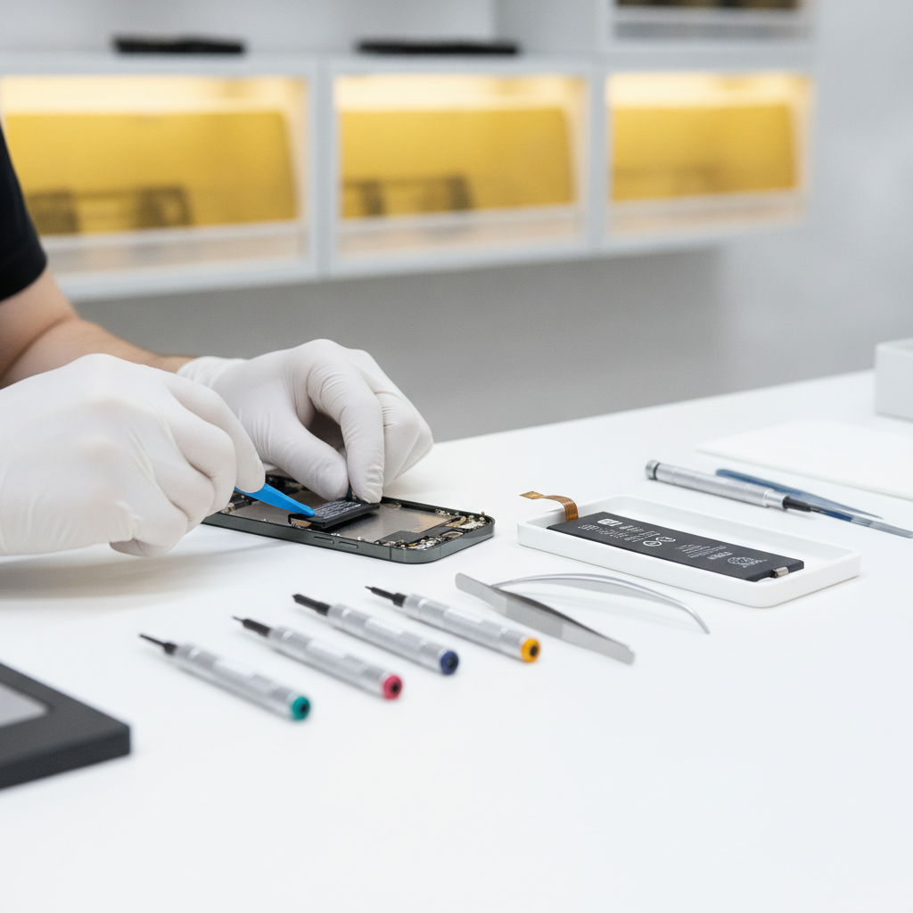 iPhone battery health check and repair service in Pune by expert technicians