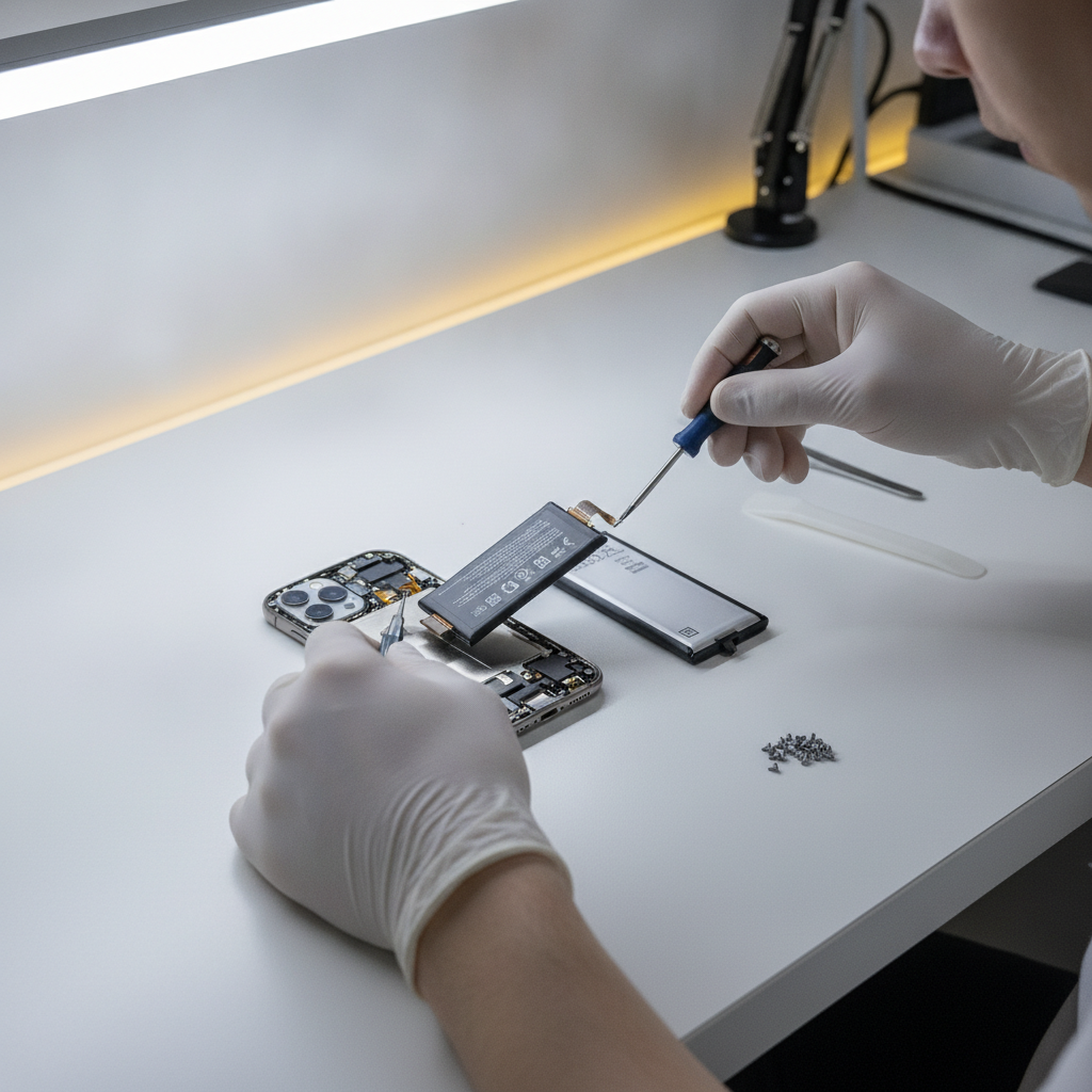 iPhone Battery Health Pune: Expert Fix Below 80% iPhone battery health check and expert battery service in Pune