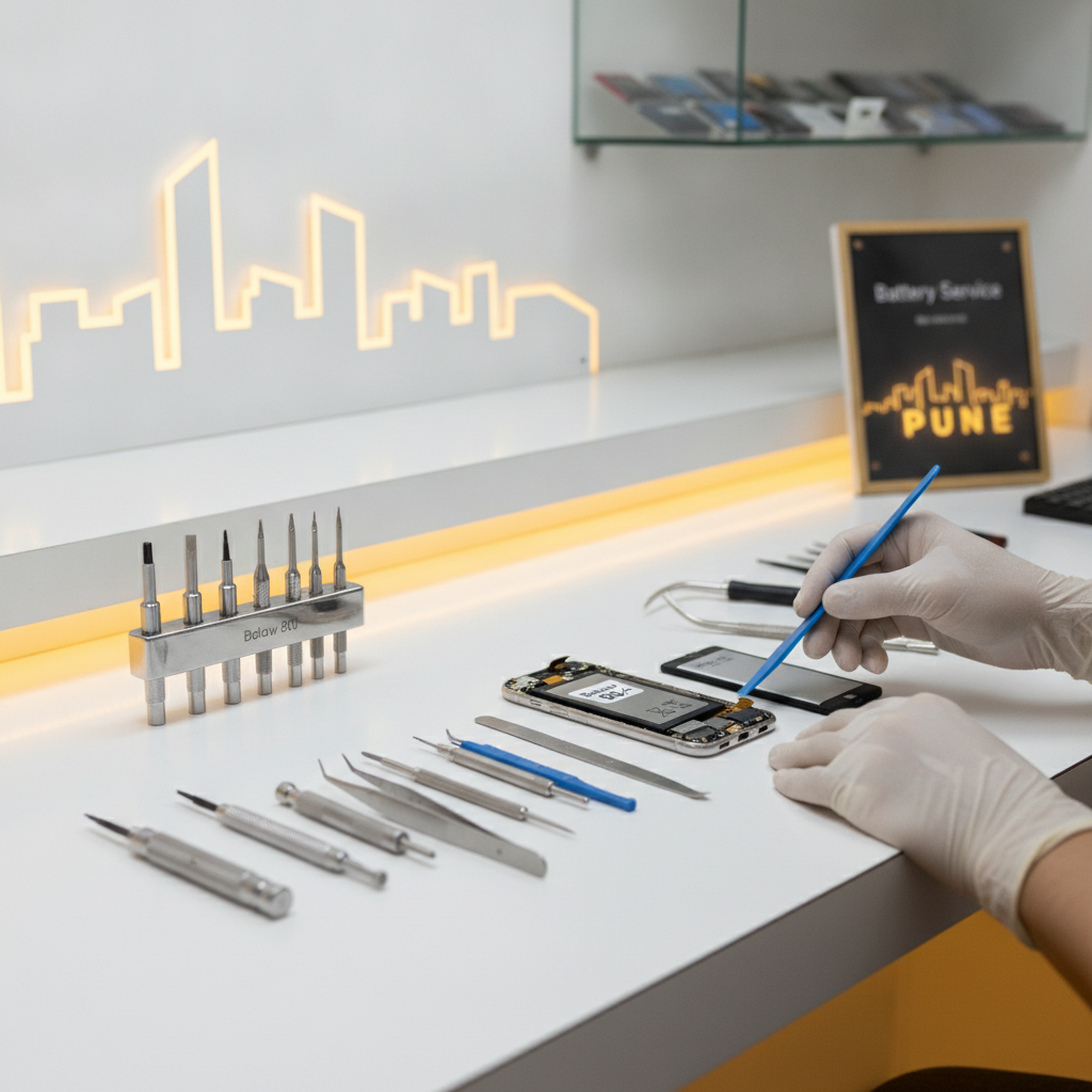 iPhone Battery Health Pune: Below 80%? Expert Fix Today iPhone battery replacement service by iPhone Repair 30 Min in Pune