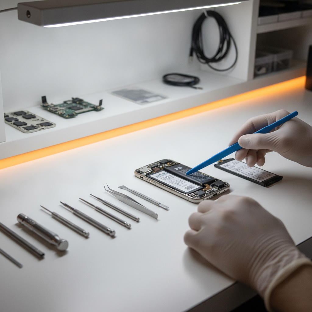 iPhone battery health check and replacement service in Pune by iPhone Repair 30 Min