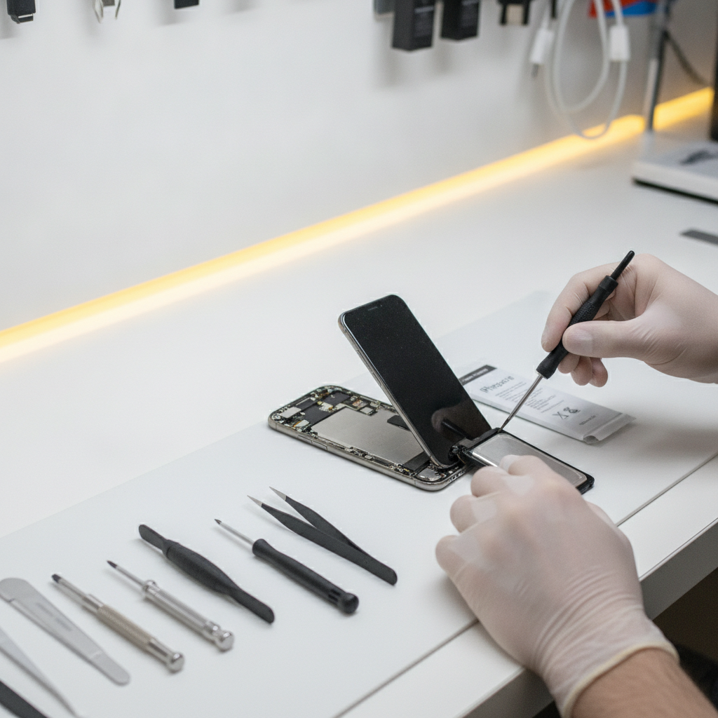 iPhone battery health check and replacement service in Pune at iPhone Repair 30 Min
