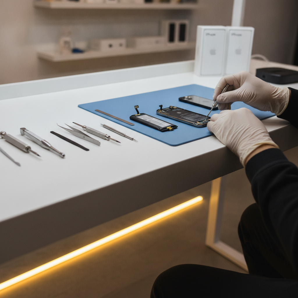 iPhone Battery Health Pune: Fix Below 80% Expertly iPhone battery health check and replacement service in Pune by iPhone Repair 30 Min