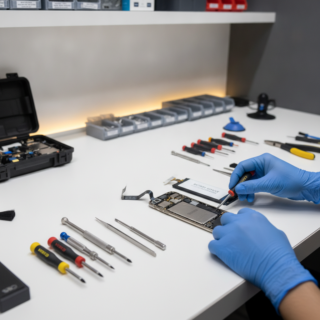 iPhone Battery Health Pune: Expert Fix Below 80% Battery iPhone battery health check with expert battery replacement service in Pune