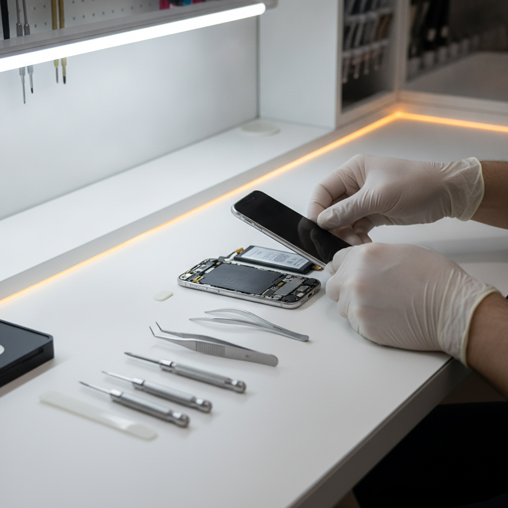 iPhone Battery Health Pune: Below 80%? Expert Fix iPhone battery health service expert fixing iPhone battery in Pune