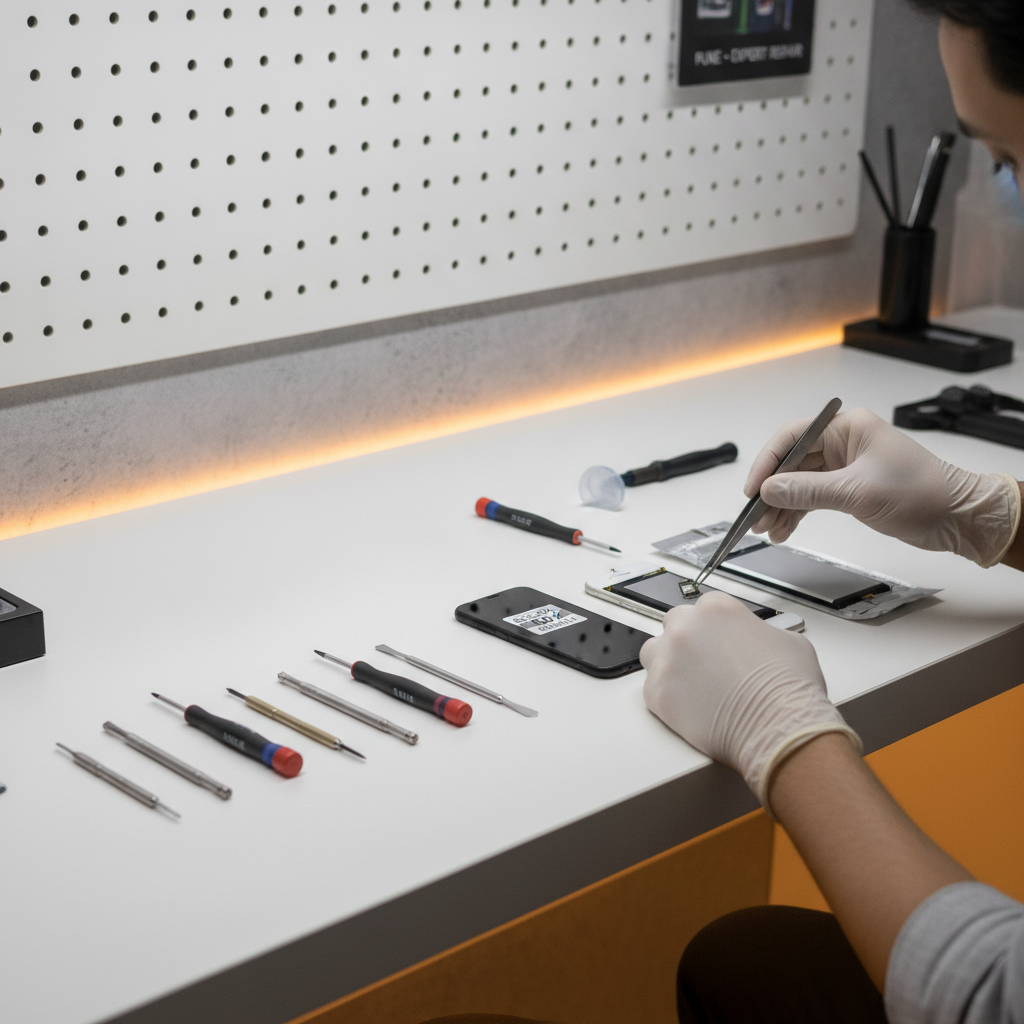 iPhone Battery Health Pune: Expert Battery Service Below 80% iPhone battery health check and expert battery replacement service in Pune at iPhone Repair 30 Min