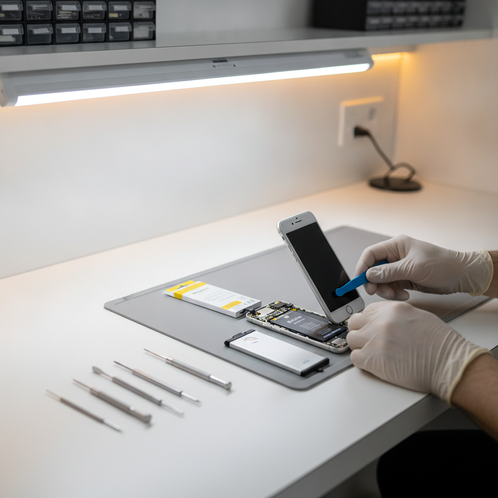 iPhone battery health service and expert battery replacement in Pune at iPhone Repair 30 Min