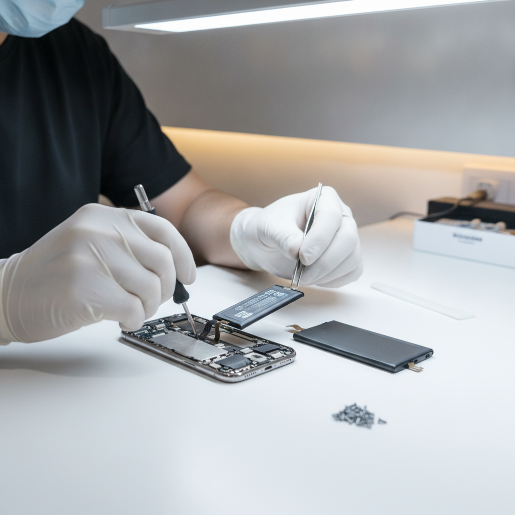 iPhone battery health check and expert battery service in Pune at iPhone Repair 30 Min