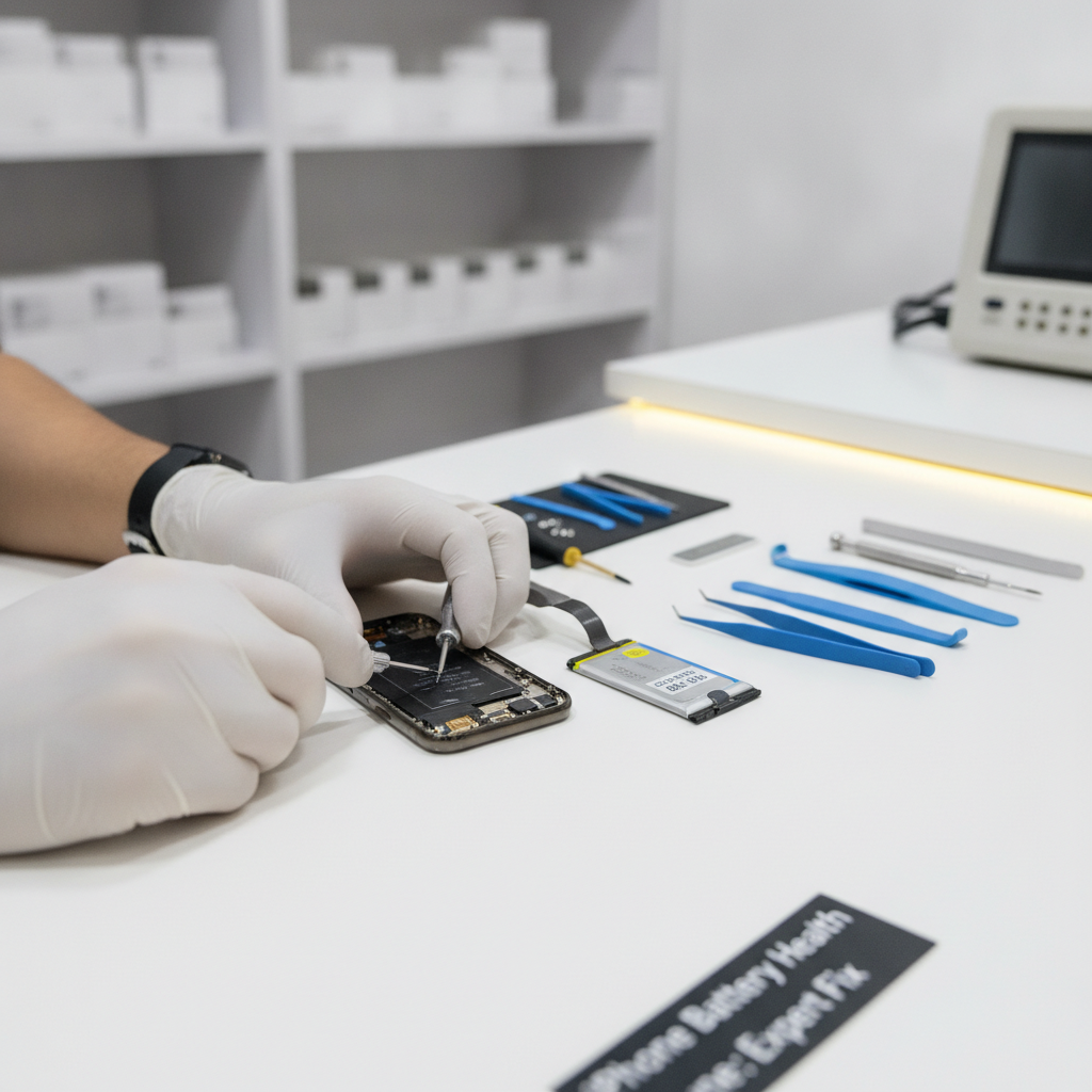 iPhone battery health check and replacement service in Pune