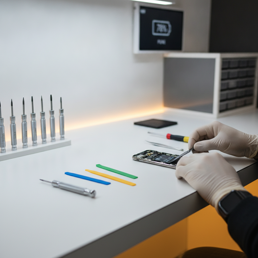iPhone battery health check and replacement service in Pune