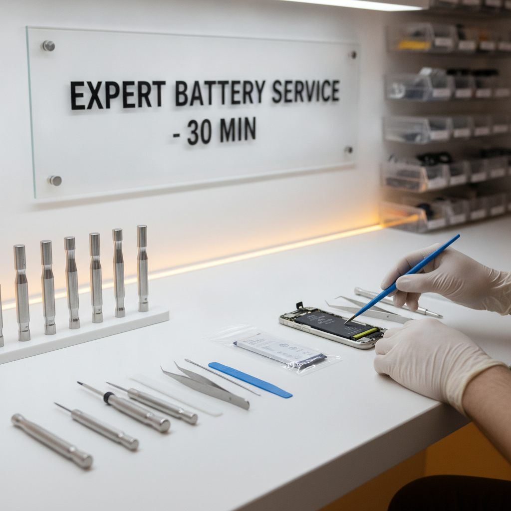 iPhone Battery Health Pune – Expert Battery Service in 30 Min iPhone battery health check and battery replacement service in Pune by iPhone Repair 30 Min