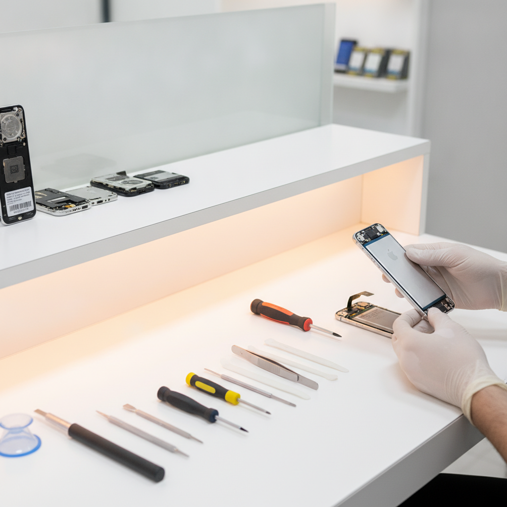 iPhone battery health service in Pune with expert technician at iPhone Repair 30 Min