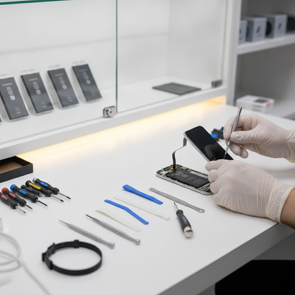 iPhone battery health check and replacement service in Pune by iPhone Repair 30 Min