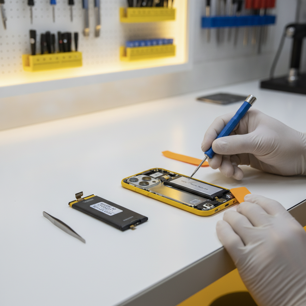 iPhone battery health check and replacement service in Pune
