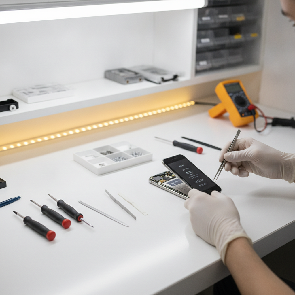 iPhone battery health check and replacement service in Pune