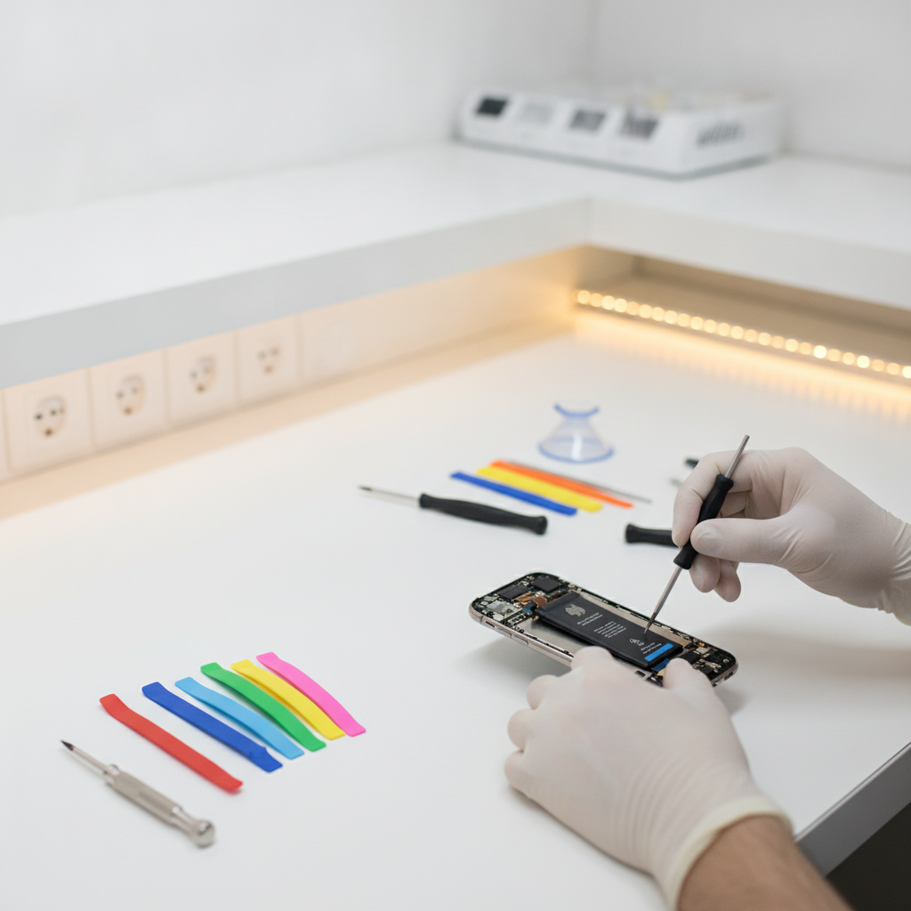 iPhone battery health check and expert battery service in Pune at iPhone Repair 30 Min