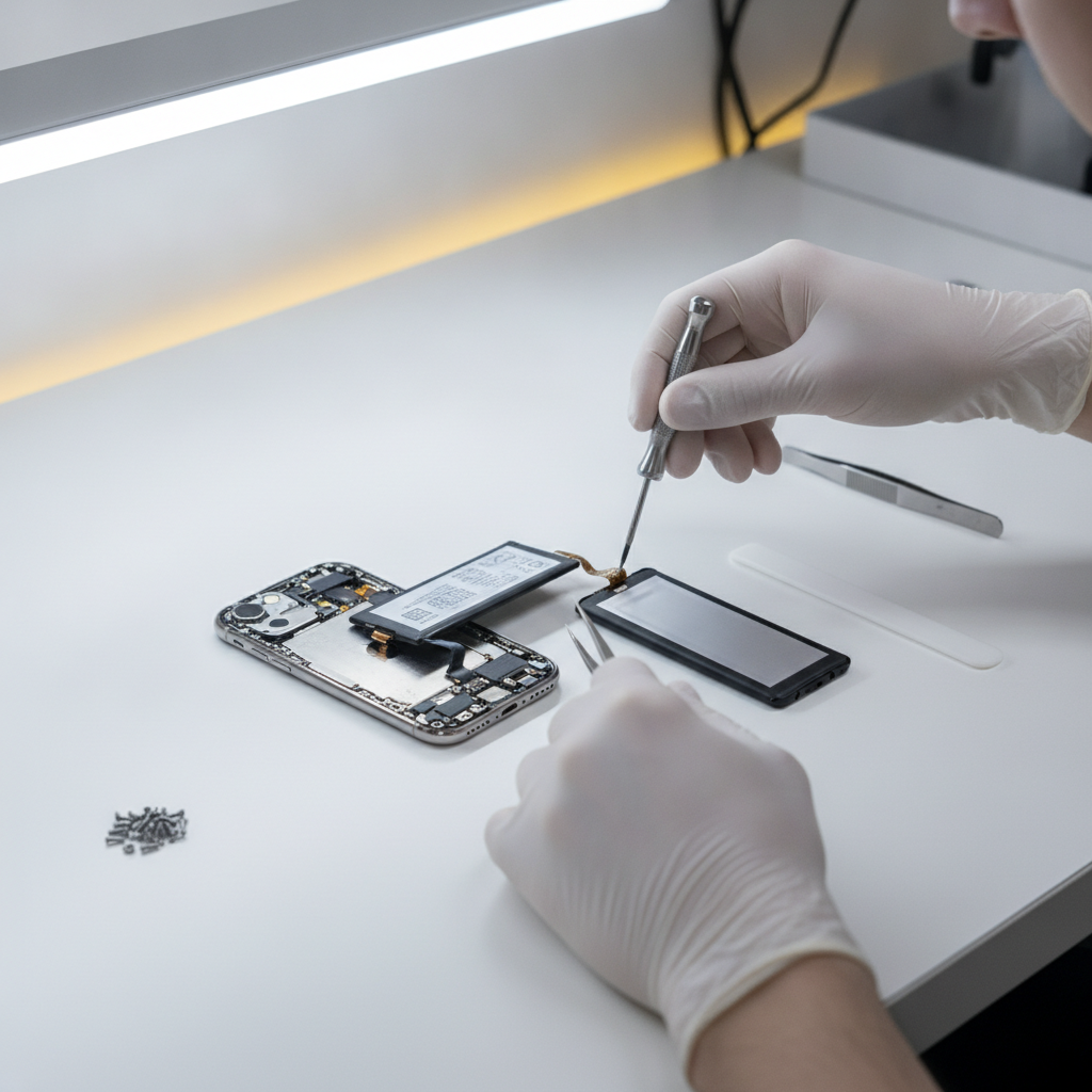 iPhone battery health replacement service in Pune at iPhone Repair 30 Min