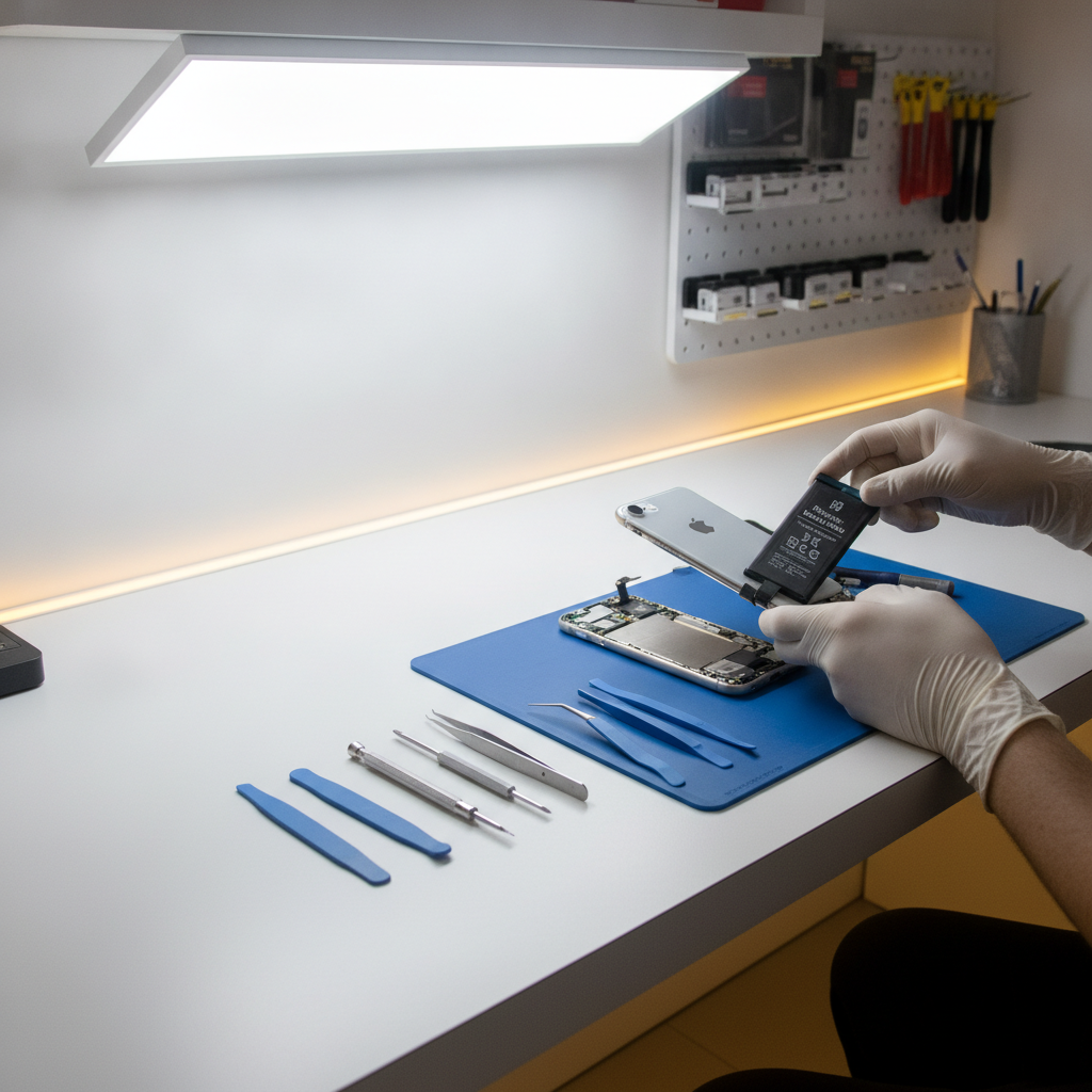 iPhone battery health check and battery replacement service in Pune