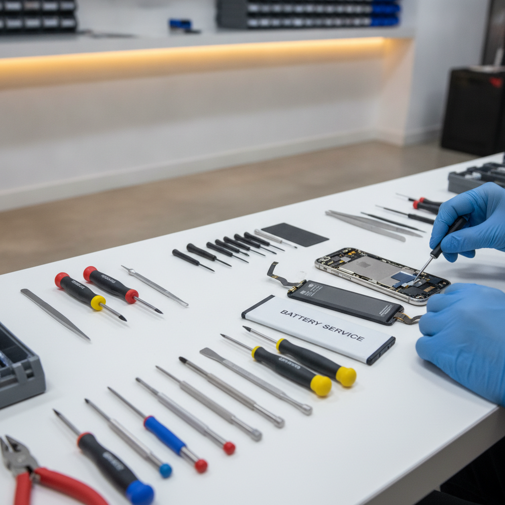 iPhone Battery Health Pune: Expert Fix Below 80% Battery iPhone battery health testing and expert battery replacement service in Pune